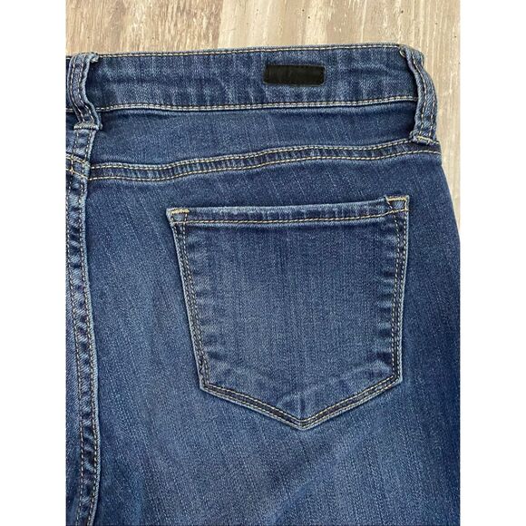 Kut From The Kloth Boyfriend Jeans Straight Mid Rise Distressed Women’s Sz 6 - Picture 5 of 5